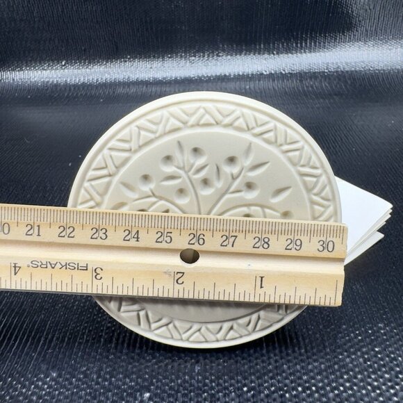 Vintage 1995 Brown Bag Cookie Art Apples Stamp Press Collectible New With Tags - Picture 4 of 12